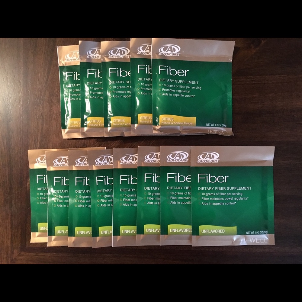 Advocare Fiber Packets 5-Citrus 8-Unflavored